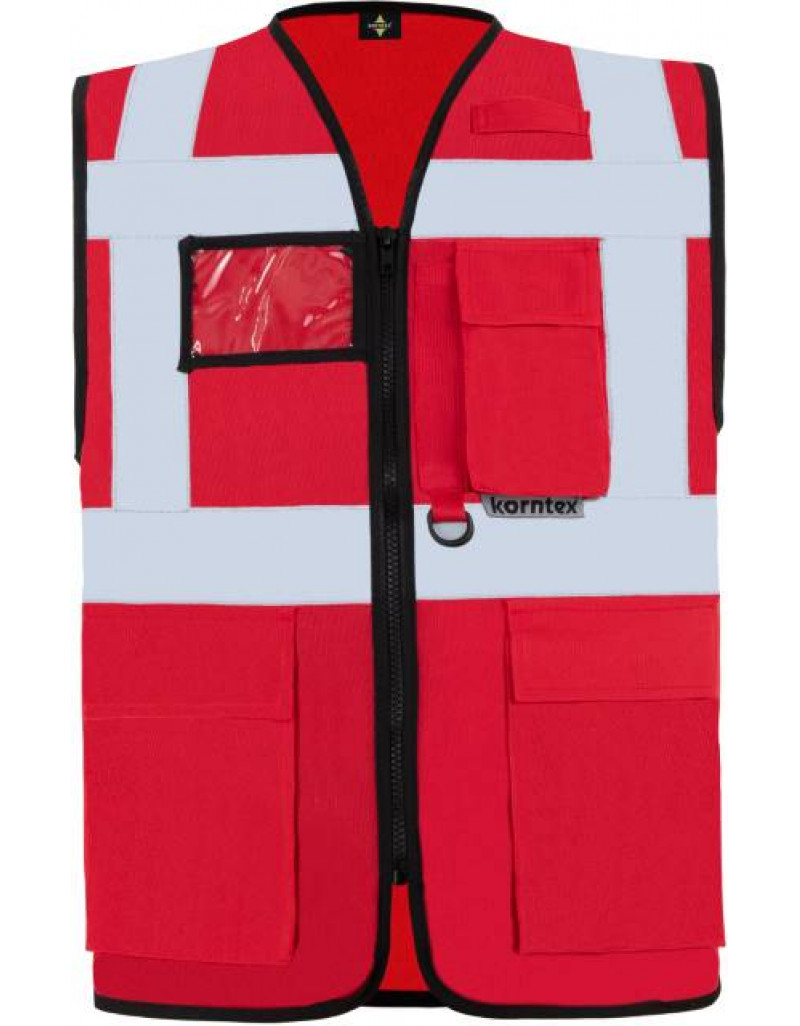 Vestă de lucru multifuncțională cu buzunare